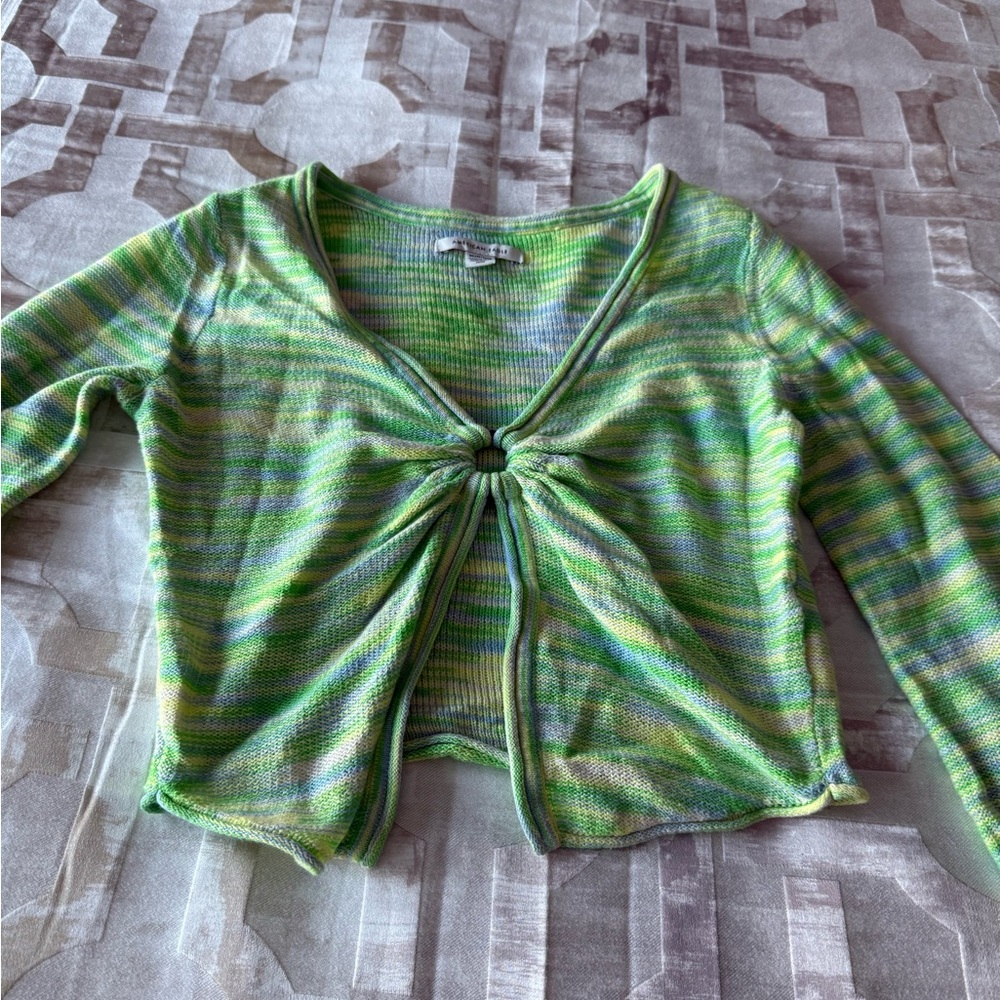 american eagle long sleeve knitted top